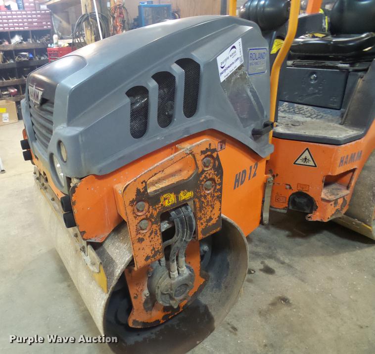 image for item DB2162 2008 Hamm HD12VV double drum vibratory roller