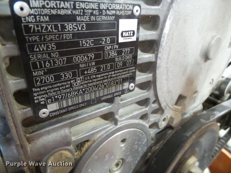 image for item DB2162 2008 Hamm HD12VV double drum vibratory roller