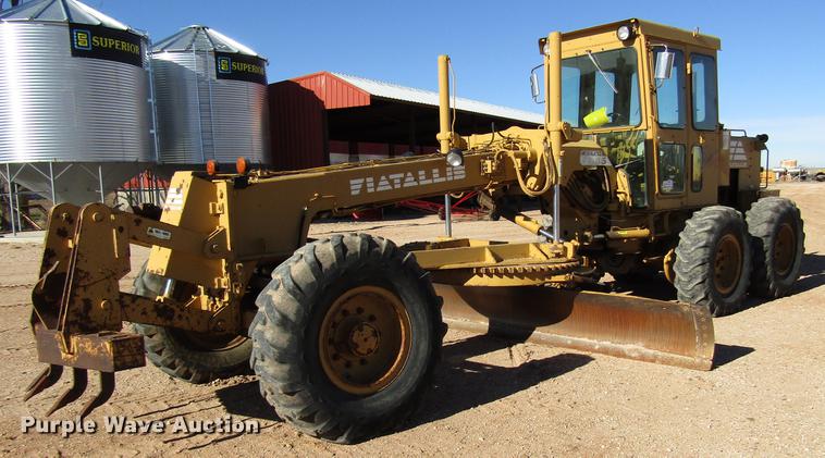 image for item DB6915 1986 Fiat-Allis FG85 motor grader