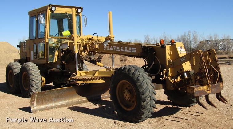 image for item DB6915 1986 Fiat-Allis FG85 motor grader