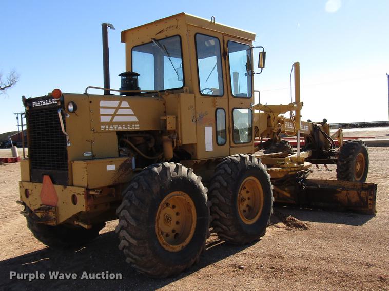image for item DB6915 1986 Fiat-Allis FG85 motor grader