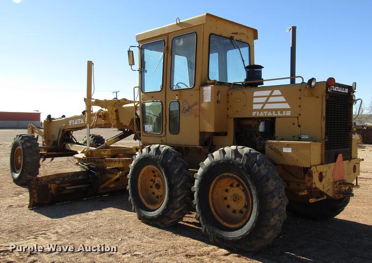 image for item DB6915 1986 Fiat-Allis FG85 motor grader