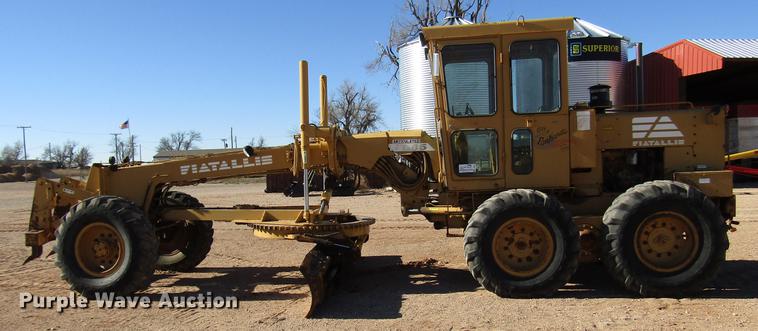 image for item DB6915 1986 Fiat-Allis FG85 motor grader