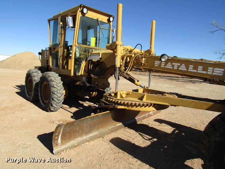 image for item DB6915 1986 Fiat-Allis FG85 motor grader