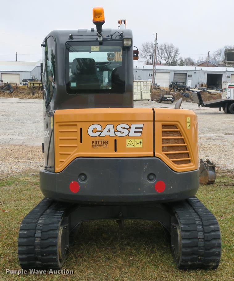 image for item DB8914 2017 Case CX60C mini excavator