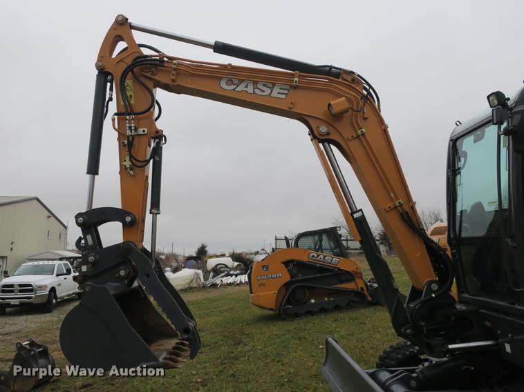 image for item DB8914 2017 Case CX60C mini excavator
