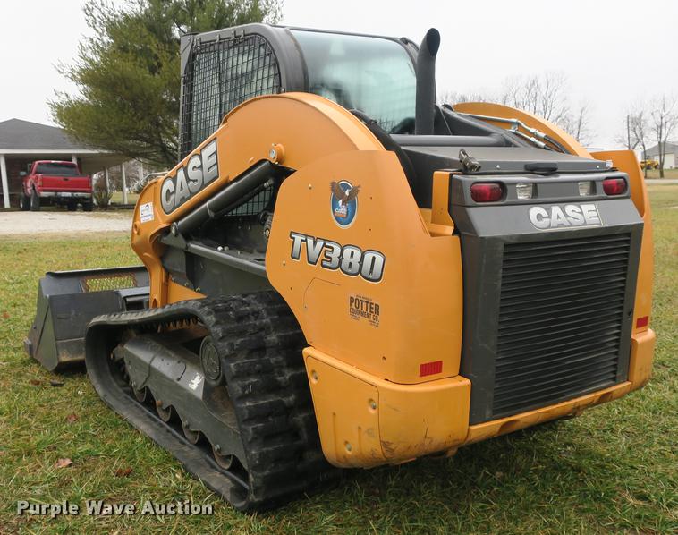 image for item DB8915 2016 Case TV380 skid steer