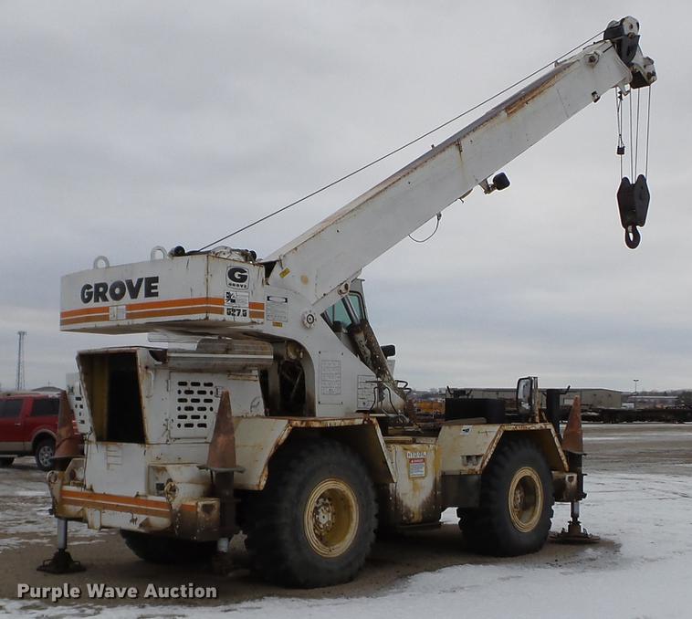 image for item DC4694 1984 Grove 527.5 crane