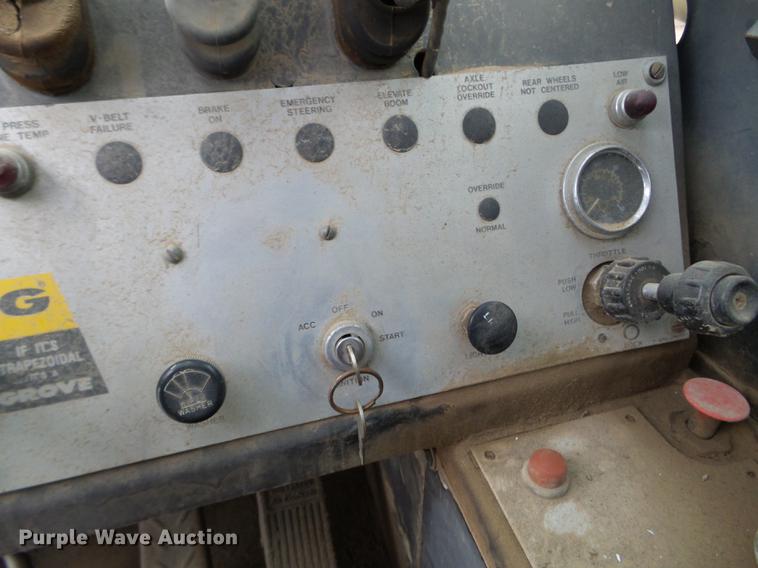 image for item DC4694 1984 Grove 527.5 crane