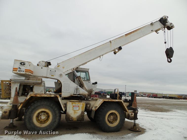 image for item DC4694 1984 Grove 527.5 crane