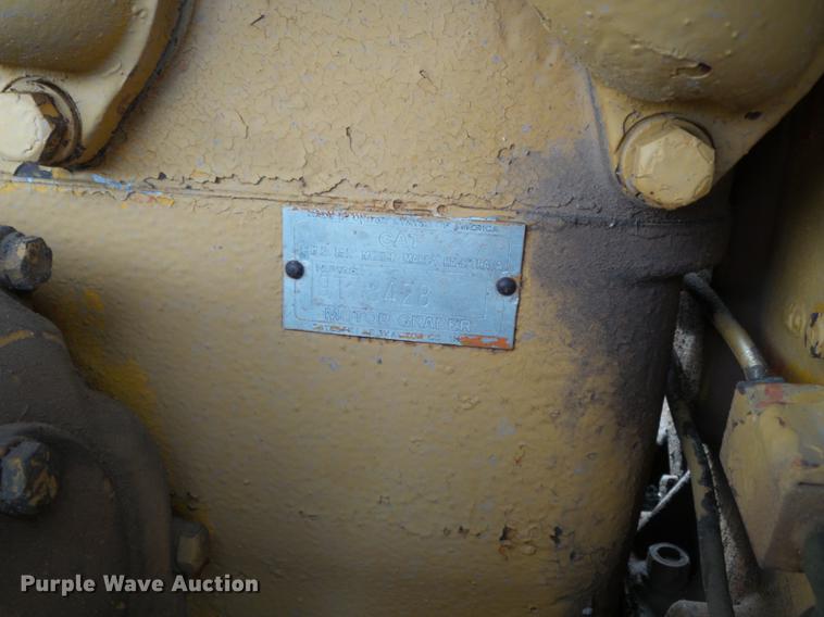 image for item DC4697 Caterpillar 212 rigid frame motor grader