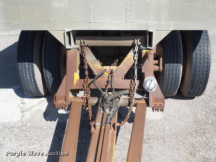 image for item DZ9292 1980 Brady end dump pup trailer