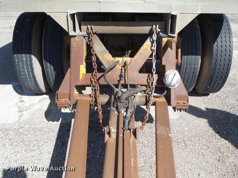 image for item DZ9292 1980 Brady end dump pup trailer
