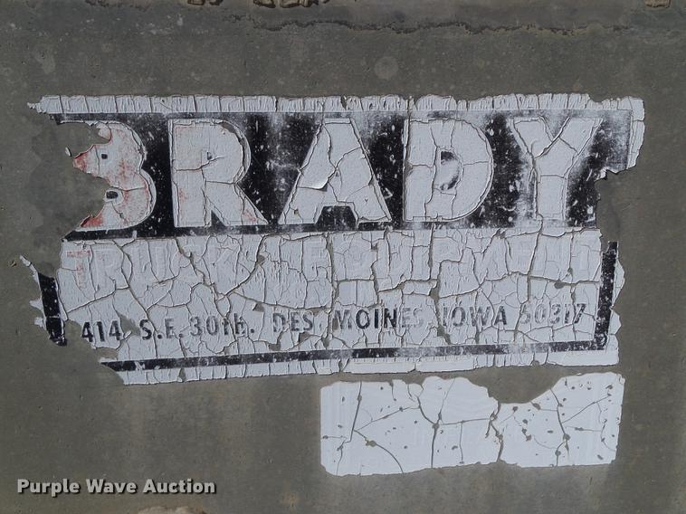 image for item DZ9292 1980 Brady end dump pup trailer