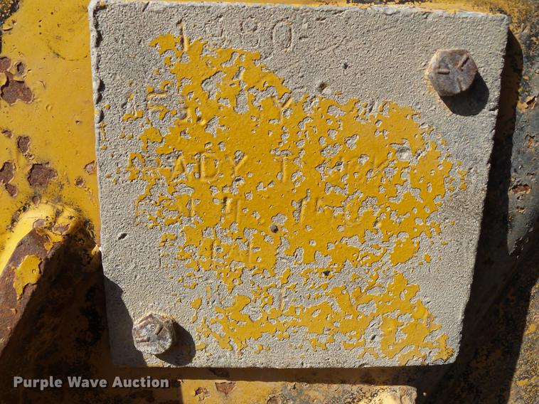 image for item DZ9292 1980 Brady end dump pup trailer