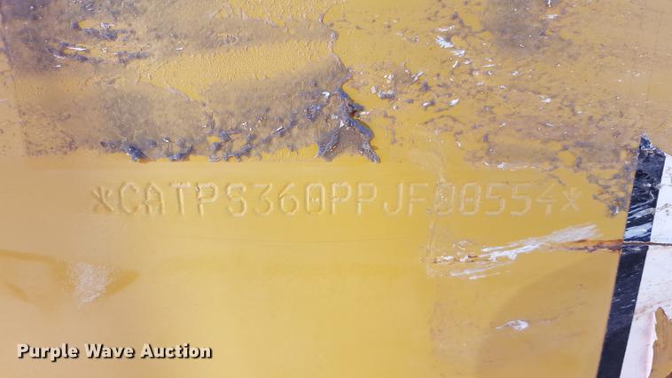 image for item EI9735 2010 Caterpillar PS360C pneumatic roller