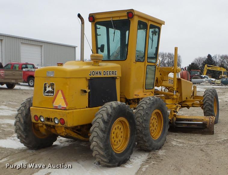 image for item EJ9000 John Deere 570A motor grader