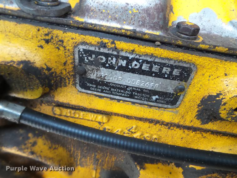 image for item EJ9000 John Deere 570A motor grader