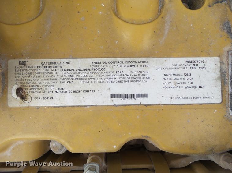 image for item EN9653 2012 Caterpillar 336E L excavator