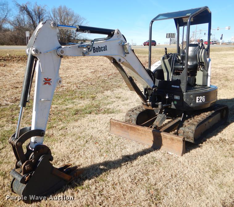 image for item ER9417 2014 Bobcat E26 mini excavator