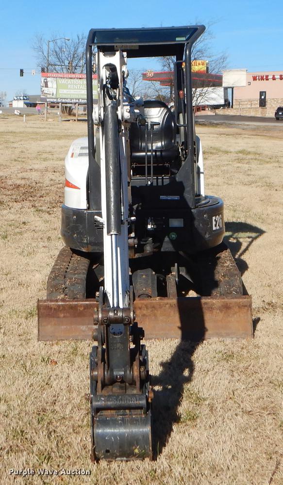 image for item ER9417 2014 Bobcat E26 mini excavator