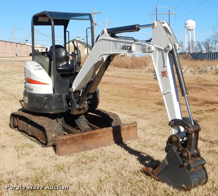 image for item ER9417 2014 Bobcat E26 mini excavator