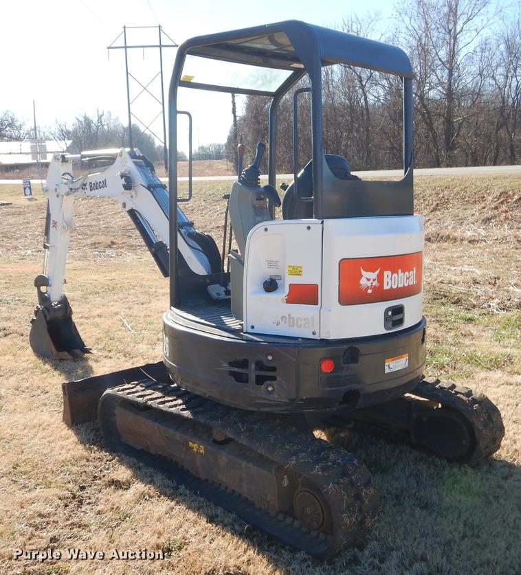 image for item ER9417 2014 Bobcat E26 mini excavator