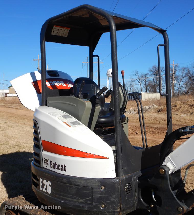 image for item ER9417 2014 Bobcat E26 mini excavator