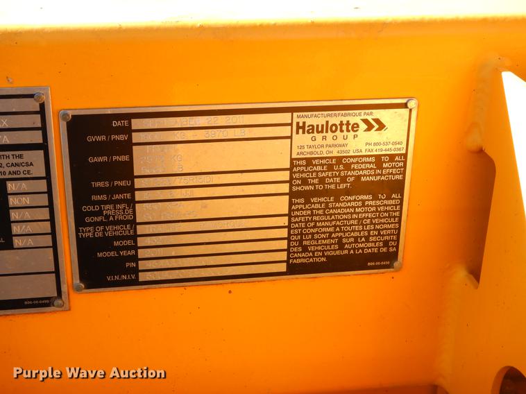 image for item ER9419 2011 Biljax 4527A boom lift