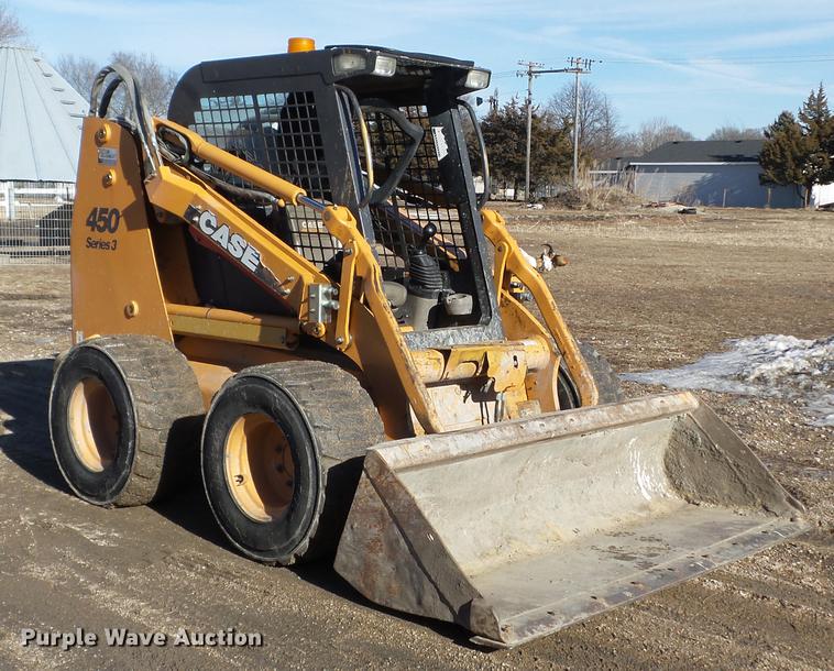 image for item EW9876 2010 Case 450 Series 3 skid steer