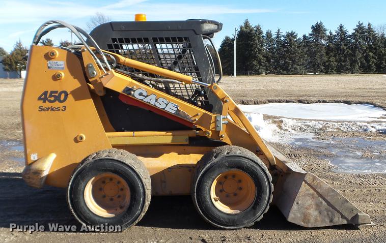 image for item EW9876 2010 Case 450 Series 3 skid steer