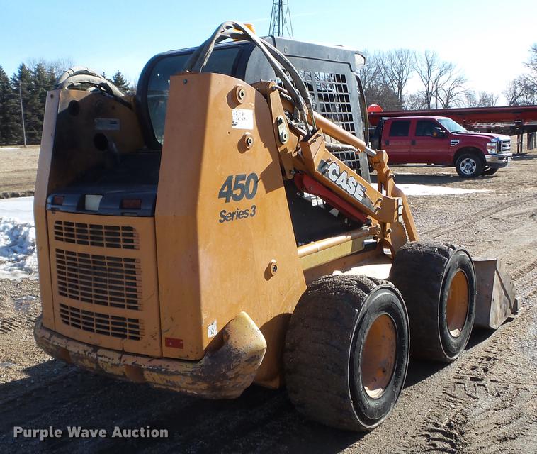 image for item EW9876 2010 Case 450 Series 3 skid steer