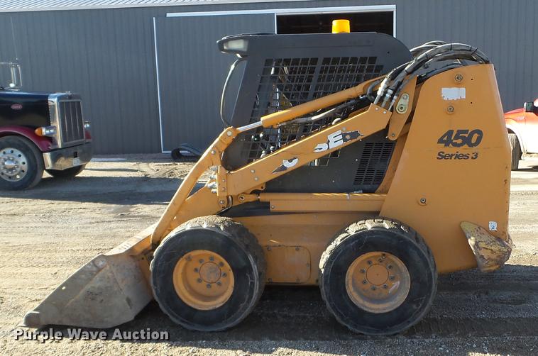 image for item EW9876 2010 Case 450 Series 3 skid steer