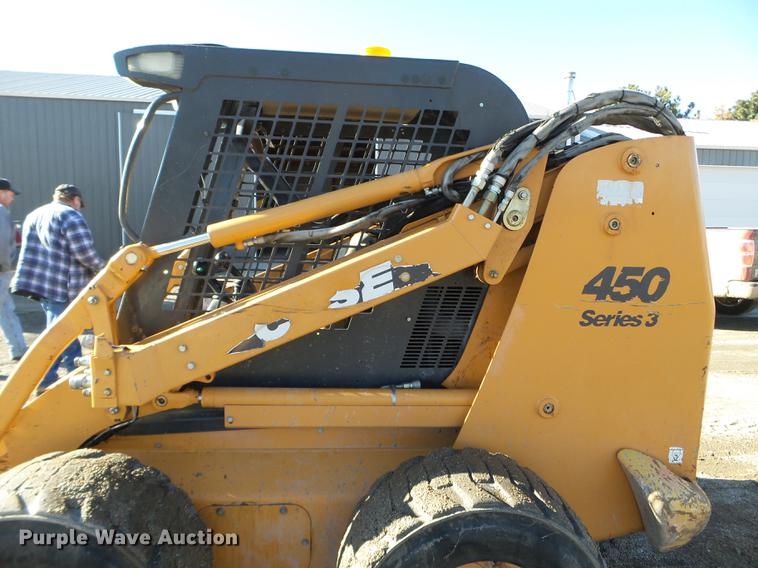 image for item EW9876 2010 Case 450 Series 3 skid steer