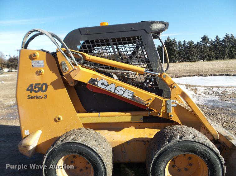 image for item EW9876 2010 Case 450 Series 3 skid steer