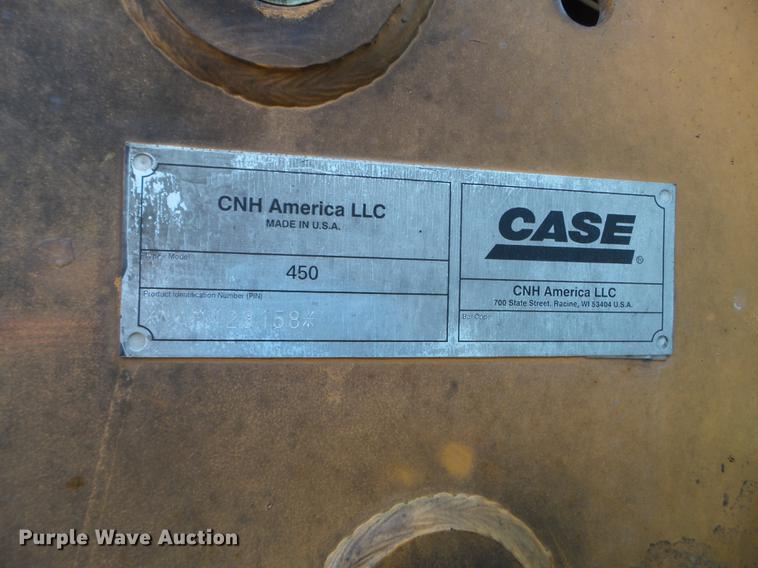image for item EW9876 2010 Case 450 Series 3 skid steer