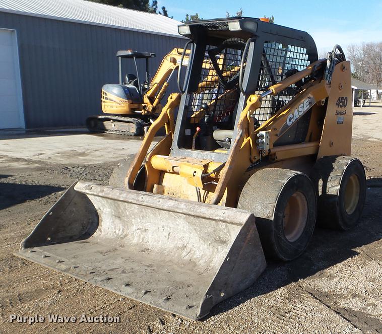 image for item EW9877 2009 Case 450 Series 3 skid steer