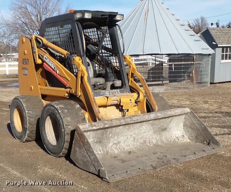 image for item EW9877 2009 Case 450 Series 3 skid steer