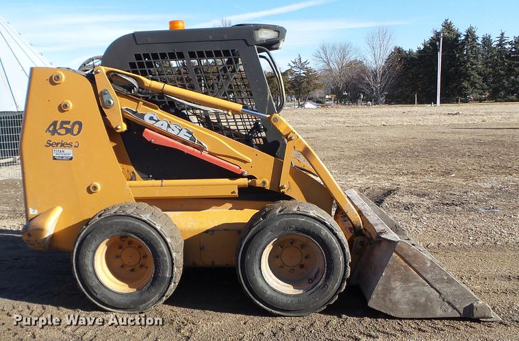 image for item EW9877 2009 Case 450 Series 3 skid steer