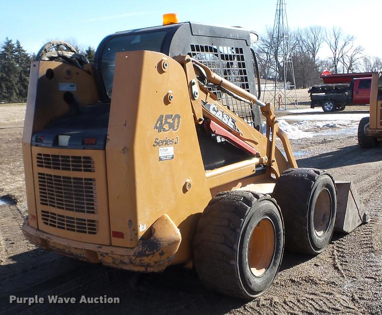 image for item EW9877 2009 Case 450 Series 3 skid steer