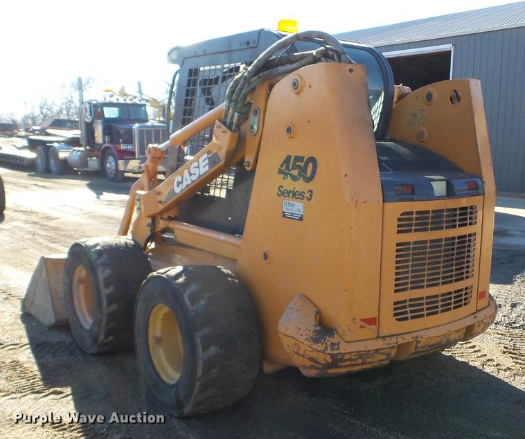 image for item EW9877 2009 Case 450 Series 3 skid steer
