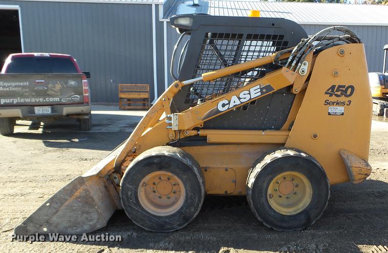 image for item EW9877 2009 Case 450 Series 3 skid steer