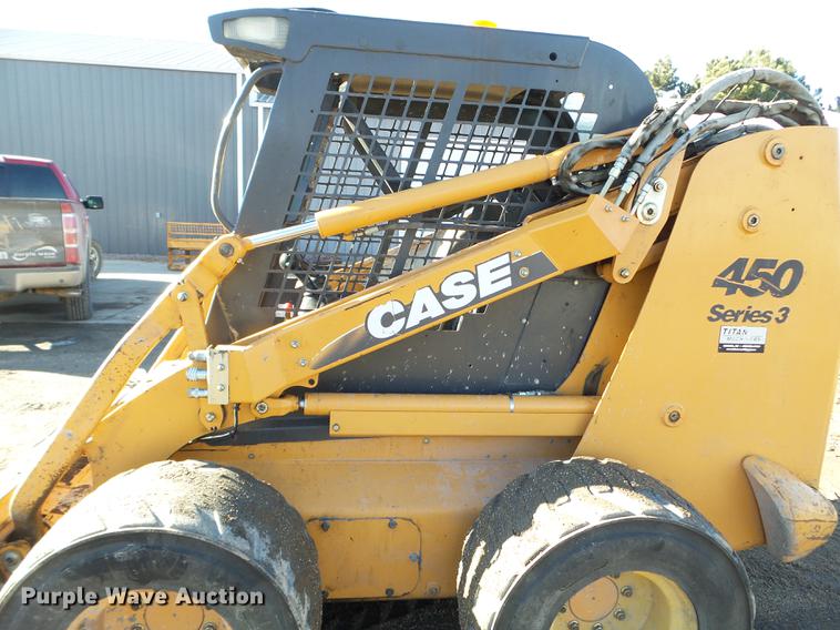 image for item EW9877 2009 Case 450 Series 3 skid steer