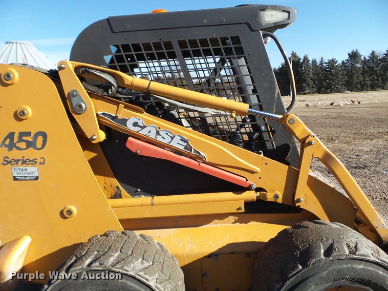 image for item EW9877 2009 Case 450 Series 3 skid steer