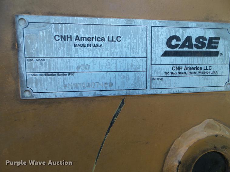 image for item EW9877 2009 Case 450 Series 3 skid steer