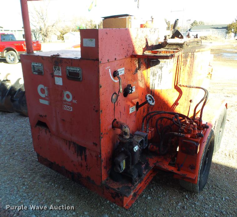 image for item EW9878 2000 Crafco EZ Pour 200D melter applicator