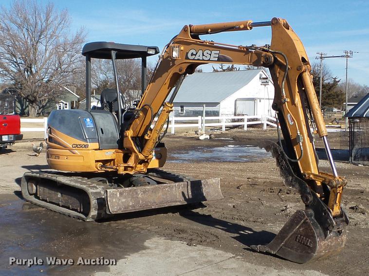 image for item EW9879 2007 Case CX50B mini excavator