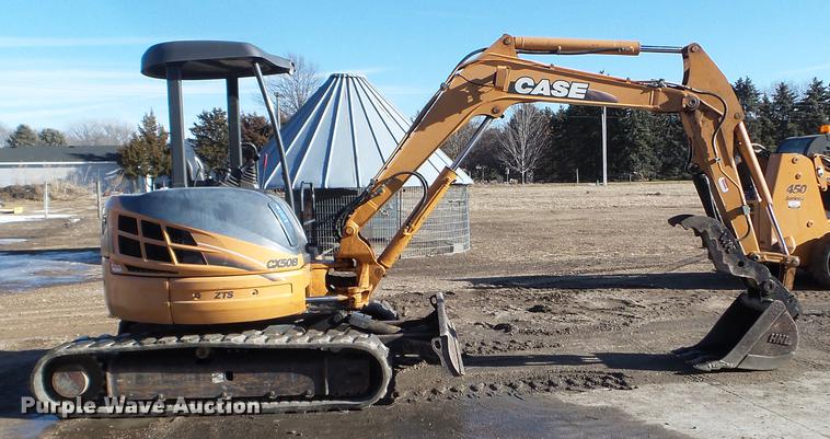 image for item EW9879 2007 Case CX50B mini excavator