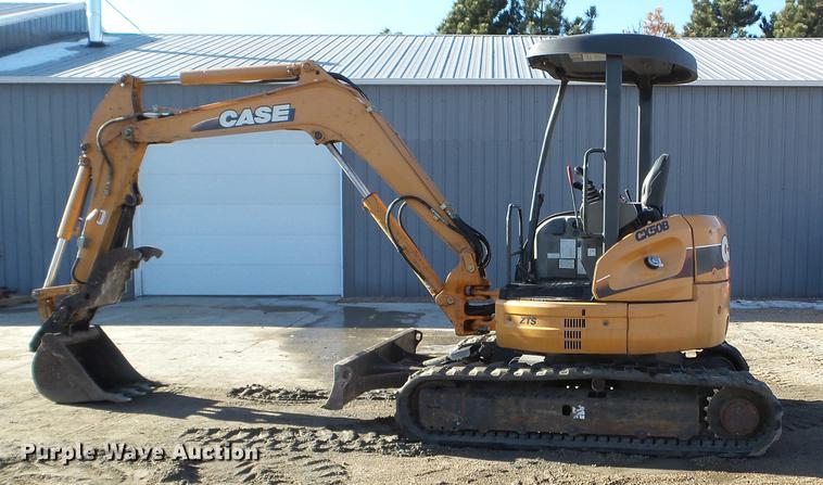 image for item EW9879 2007 Case CX50B mini excavator
