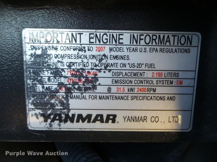 image for item EW9879 2007 Case CX50B mini excavator